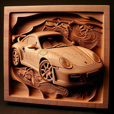 3D модель Porsche 996 (STL)